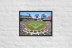 Citi Field - New York Mets Framed Poster - Stadium Vagabond