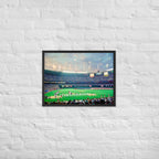 1996 All Star Game - Veterans Stadium Framed Poster - Stadium Vagabond