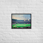 1996 All Star Game - Veterans Stadium Framed Poster - Stadium Vagabond