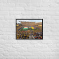 Ecuador vs. Ivory Coast 2026 World Cup Framed poster - Stadium Vagabond