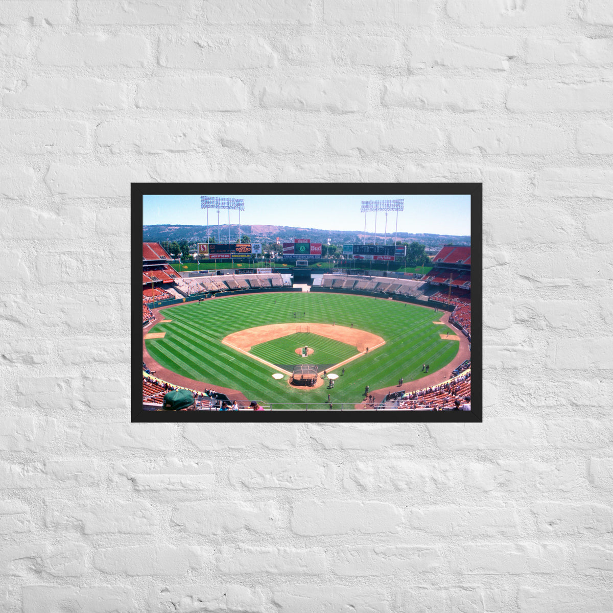 Oakland Coliseum 1993 - Former Home of Oakland A's - Stadium Vagabond