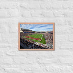Boston College Eagles Alumni Stadium Framed Poster - Stadium Vagabond