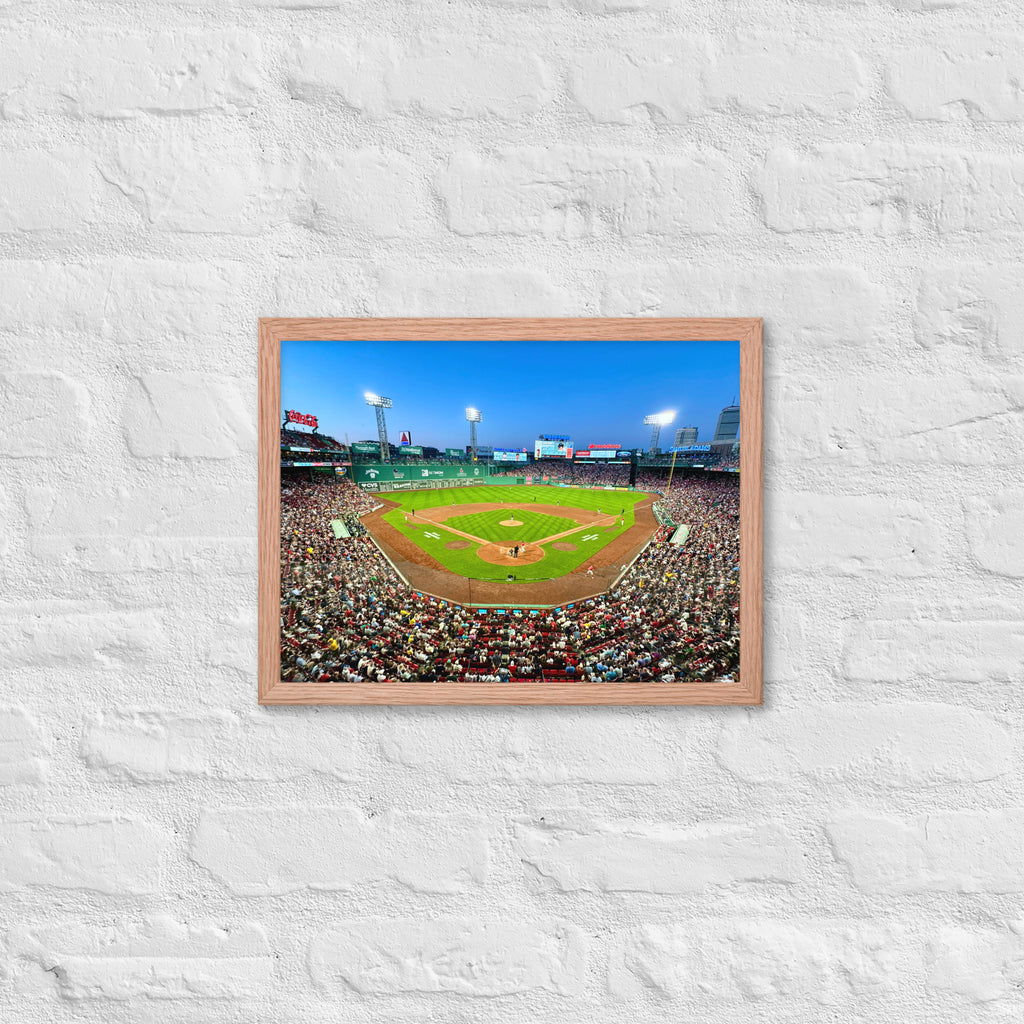 Fenway Park - Home of the Boston Red Sox Framed Poster - Stadium Vagabond