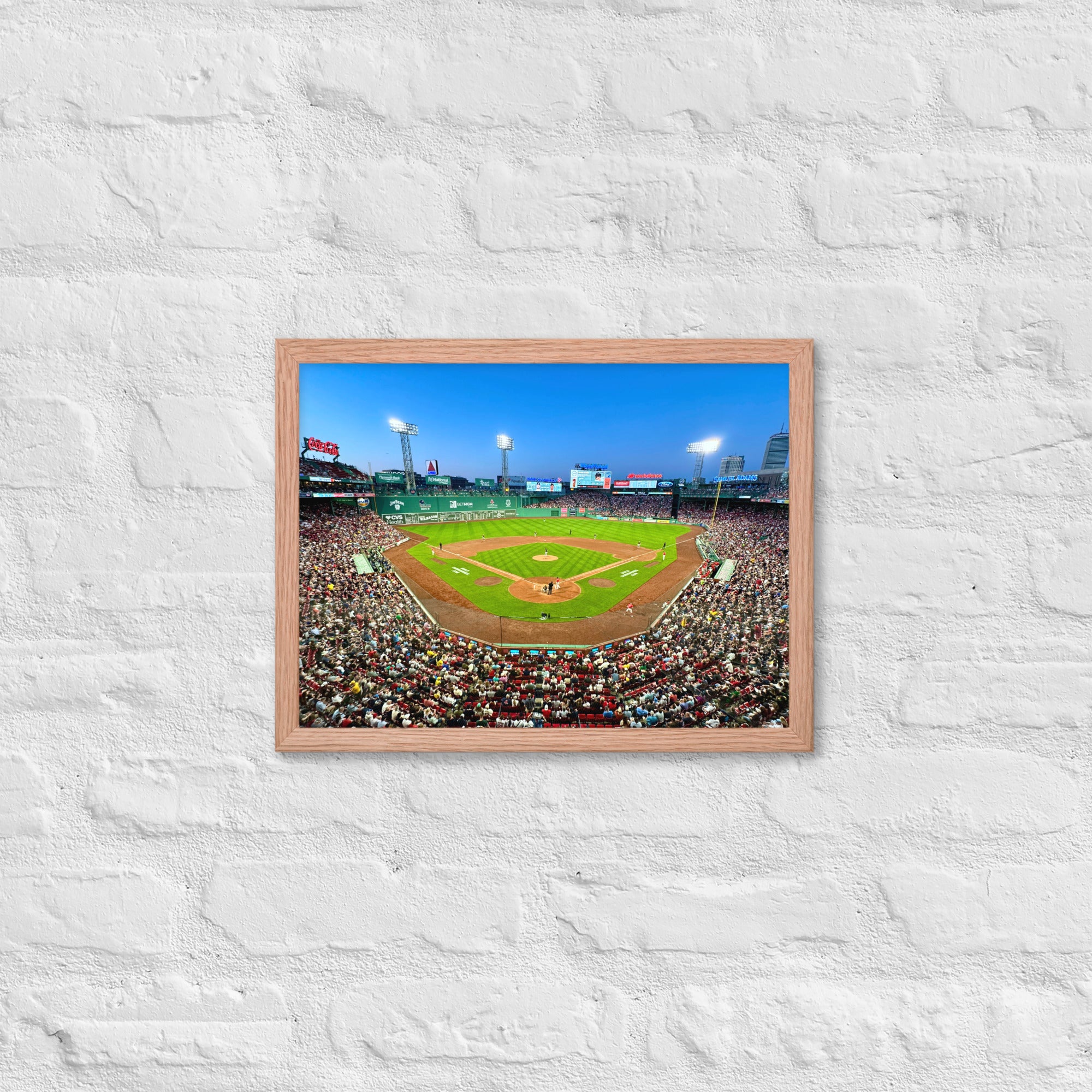 Fenway Park - Home of the Boston Red Sox Framed Poster - Stadium Vagabond