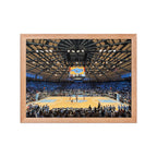 UNC Tar Heels Basketball Framed poster - Stadium Vagabond