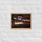 Georgia Bulldogs Basketball Framed poster - Stadium Vagabond