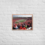 Camp Randall - Home of the Wisconsin Badgers Framed Poster - Stadium Vagabond