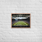 Detroit Lions Ford Field Framed Poster - Stadium Vagabond
