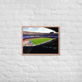 Camp Nou - Home of FC Barcelona Framed Poster - Stadium Vagabond