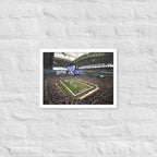 Dallas Cowboys AT&T Stadium Framed Poster - Stadium Vagabond
