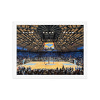 UNC Tar Heels Basketball Framed poster - Stadium Vagabond