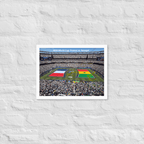 France vs Senegal 2026 World Cup Framed Poster - Stadium Vagabond