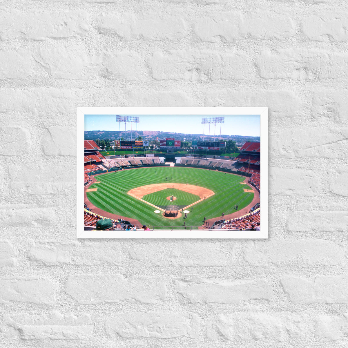 Oakland Coliseum 1993 - Former Home of Oakland A's - Stadium Vagabond