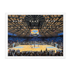 UNC Tar Heels Basketball Framed poster - Stadium Vagabond