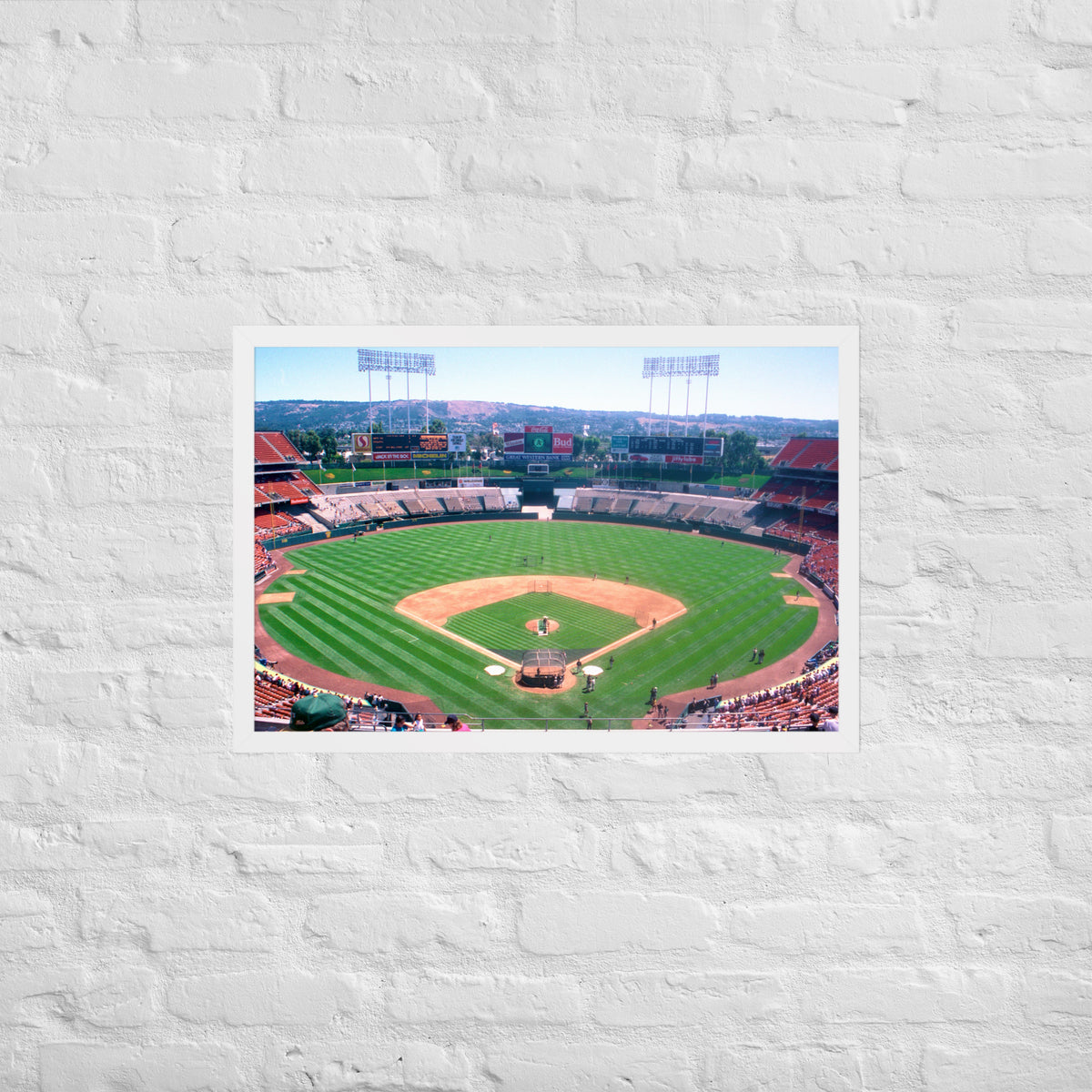 Oakland Coliseum 1993 - Former Home of Oakland A's - Stadium Vagabond