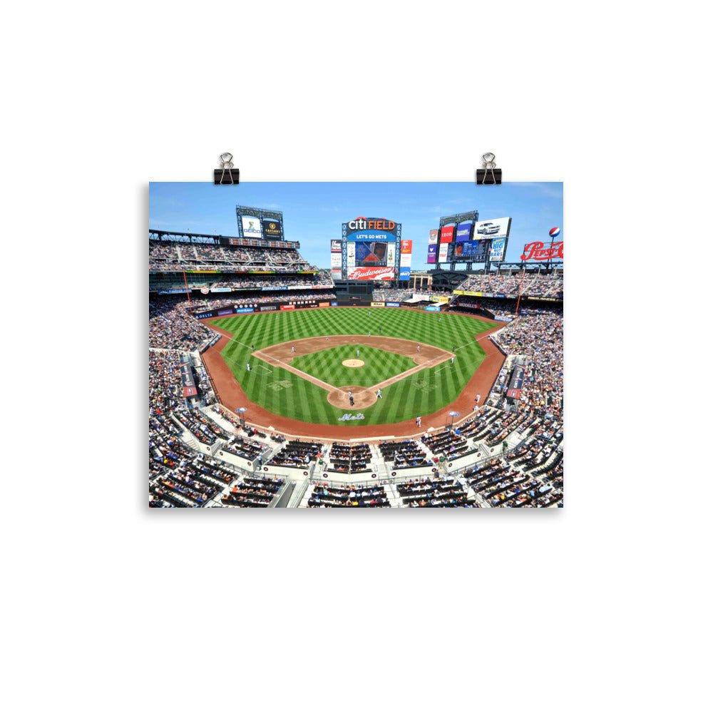 New York Mets Citi Field Print - Stadium Vagabond