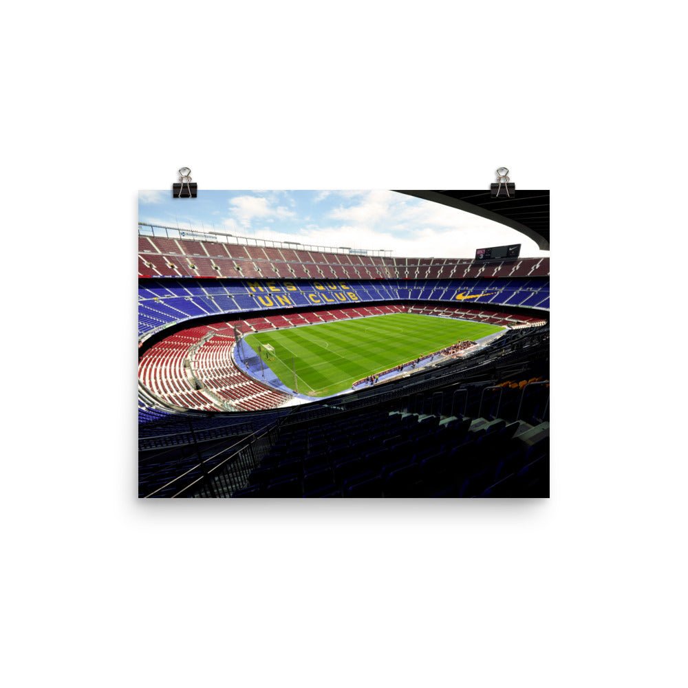 Barcelona - Camp Nou Print - Stadium Vagabond