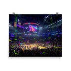Crypto.com Arena - Home of the Los Angeles Lakers Print - Stadium Vagabond