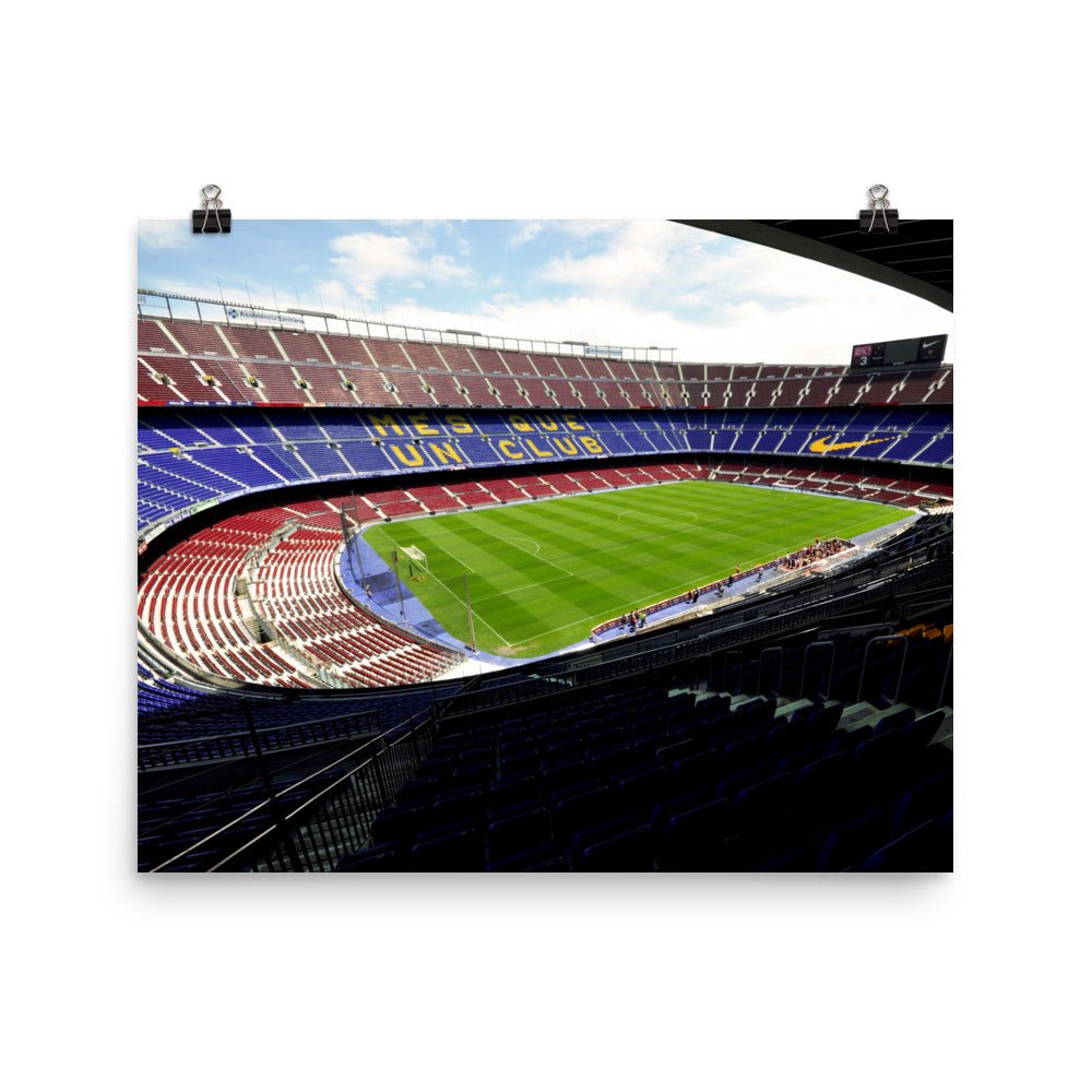 Barcelona - Camp Nou Print - Stadium Vagabond