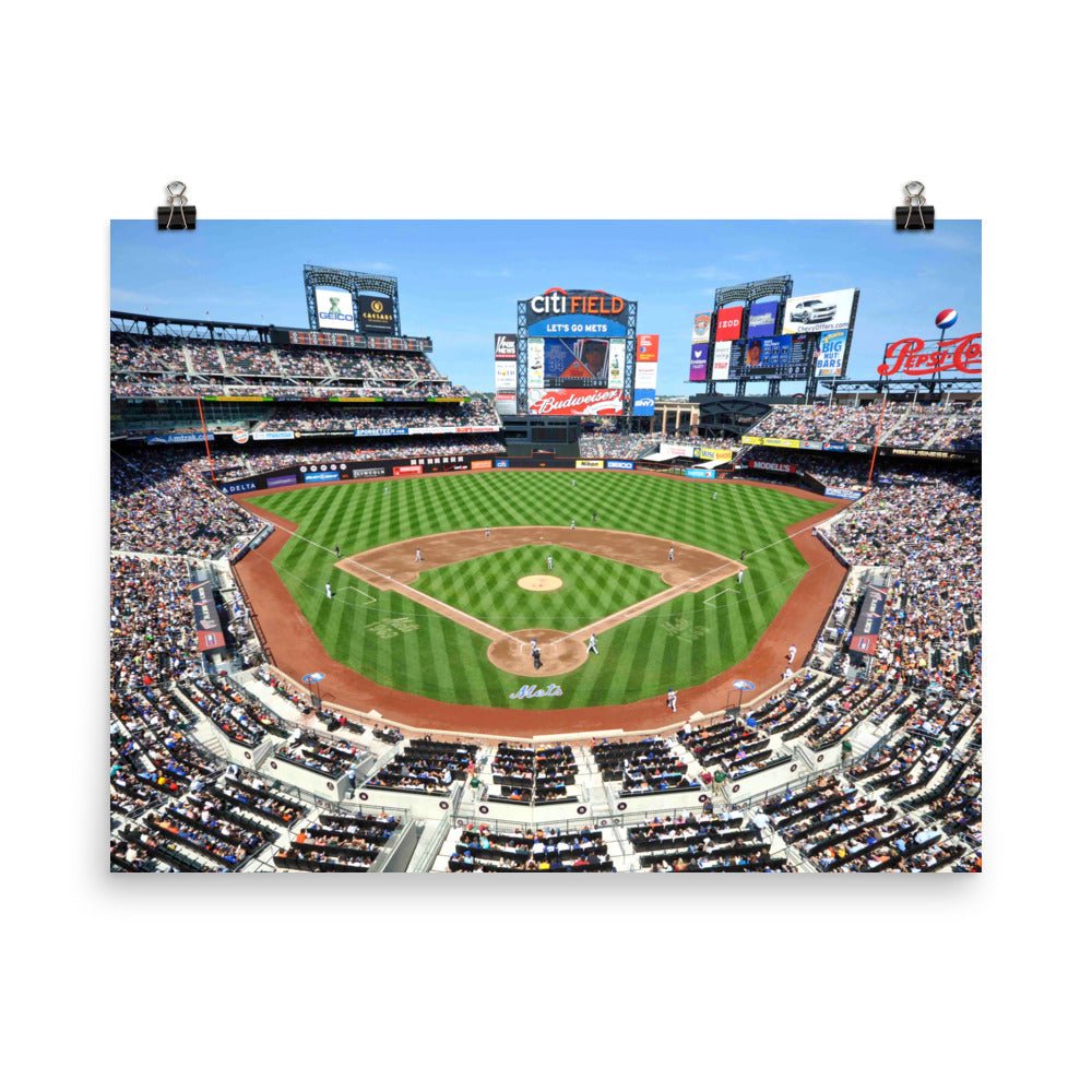 New York Mets Citi Field Print - Stadium Vagabond