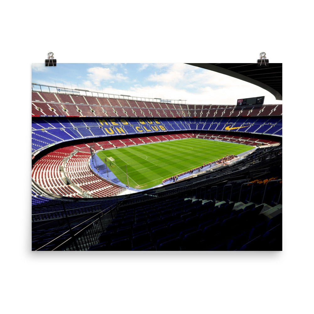 Barcelona - Camp Nou Print - Stadium Vagabond