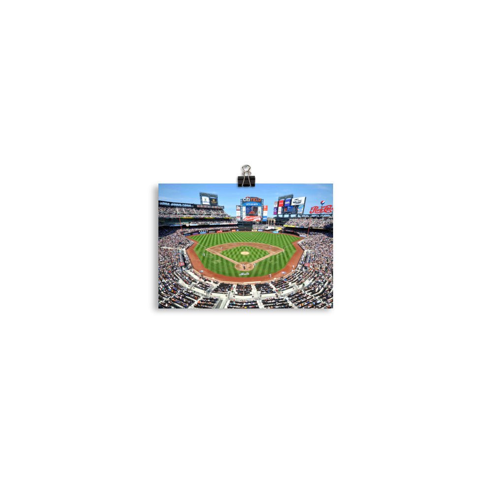 New York Mets Citi Field Print - Stadium Vagabond
