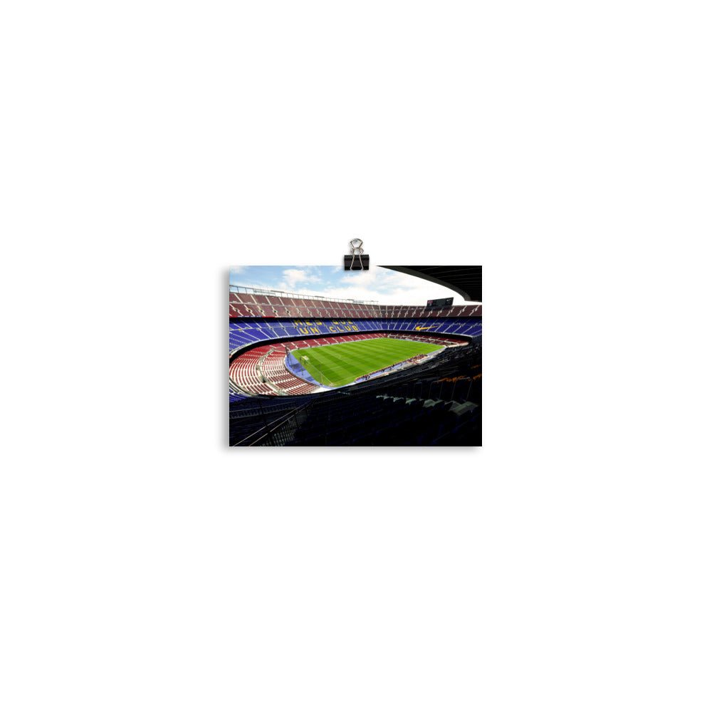 Barcelona - Camp Nou Print - Stadium Vagabond