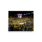 Michigan Wolverines Crisler Center Basketball Print - Stadium Vagabond