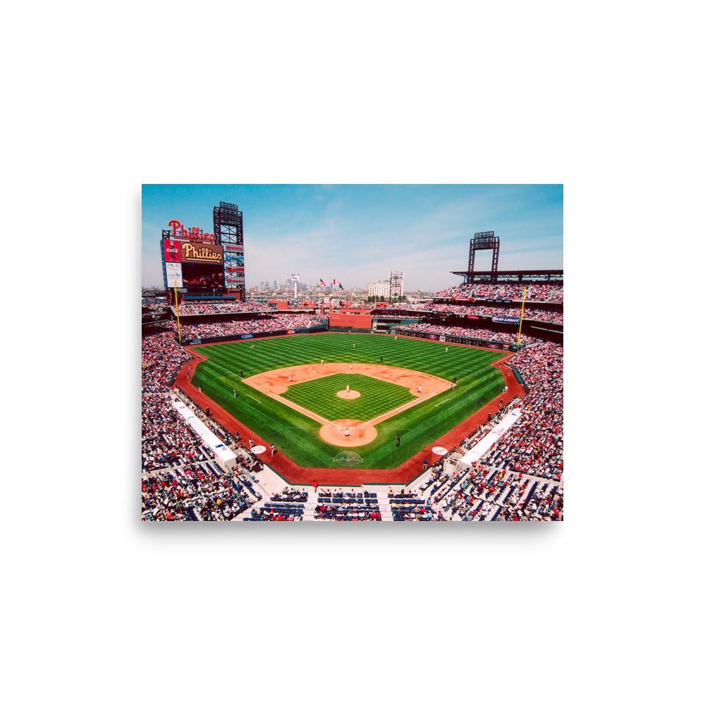 Citizens Bank Park Poster - Home of Philadelphia Phillies - Stadium Vagabond