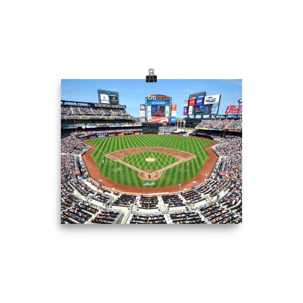 New York Mets Citi Field Print - Stadium Vagabond
