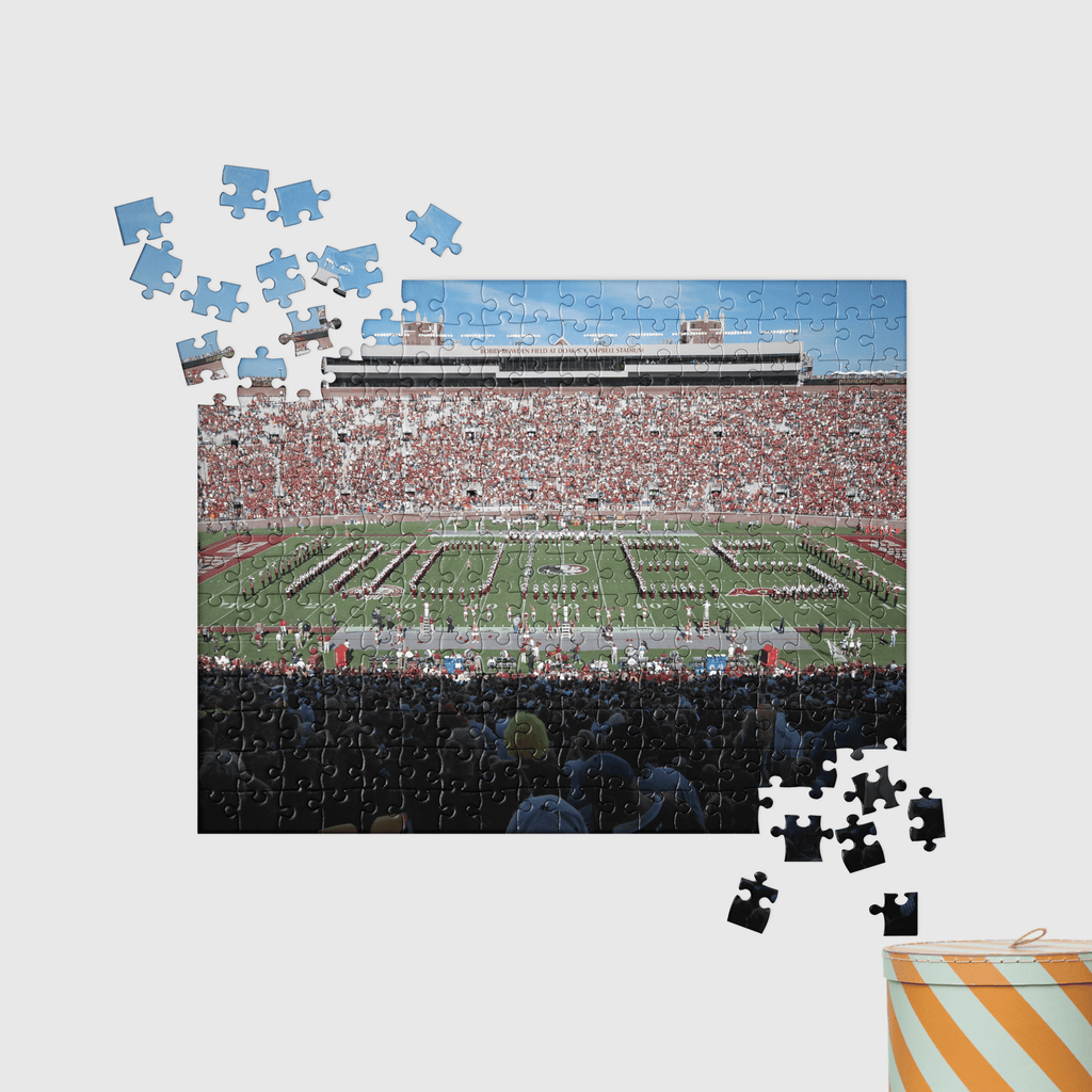 Florida State Seminoles - Doak S. Campbell Stadium Puzzle - Stadium Vagabond