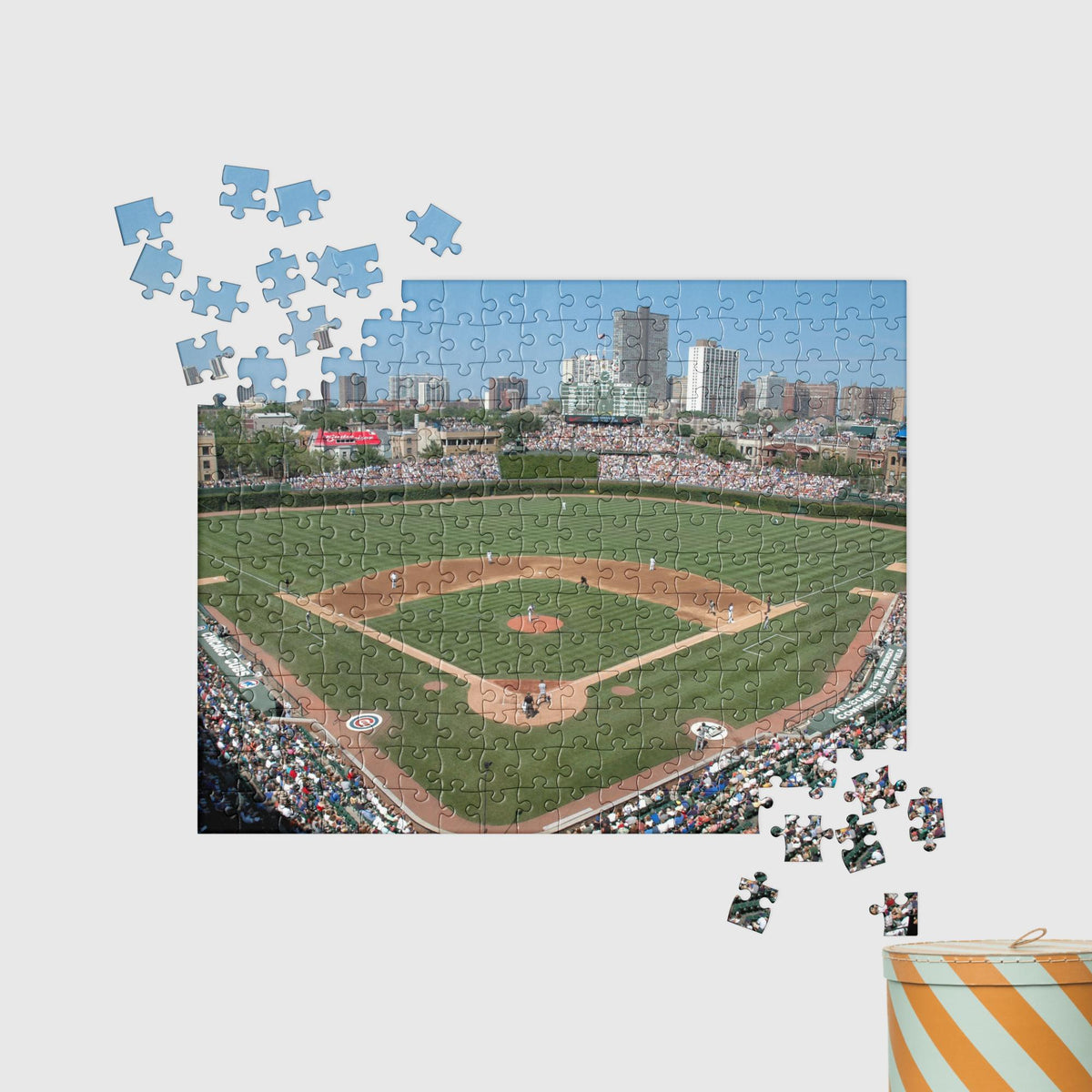 Chicago Cubs Wrigley Field Puzzle - Stadium Vagabond