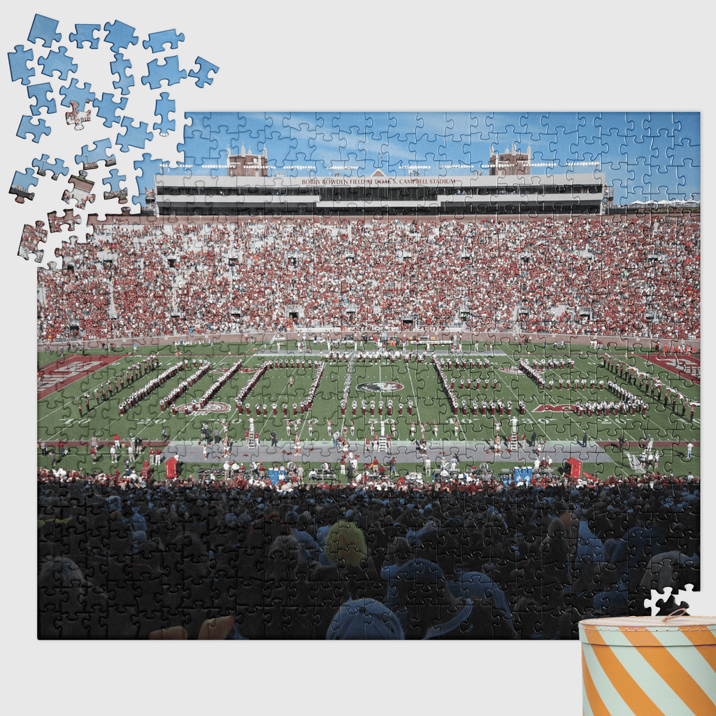 Florida State Seminoles - Doak S. Campbell Stadium Puzzle - Stadium Vagabond
