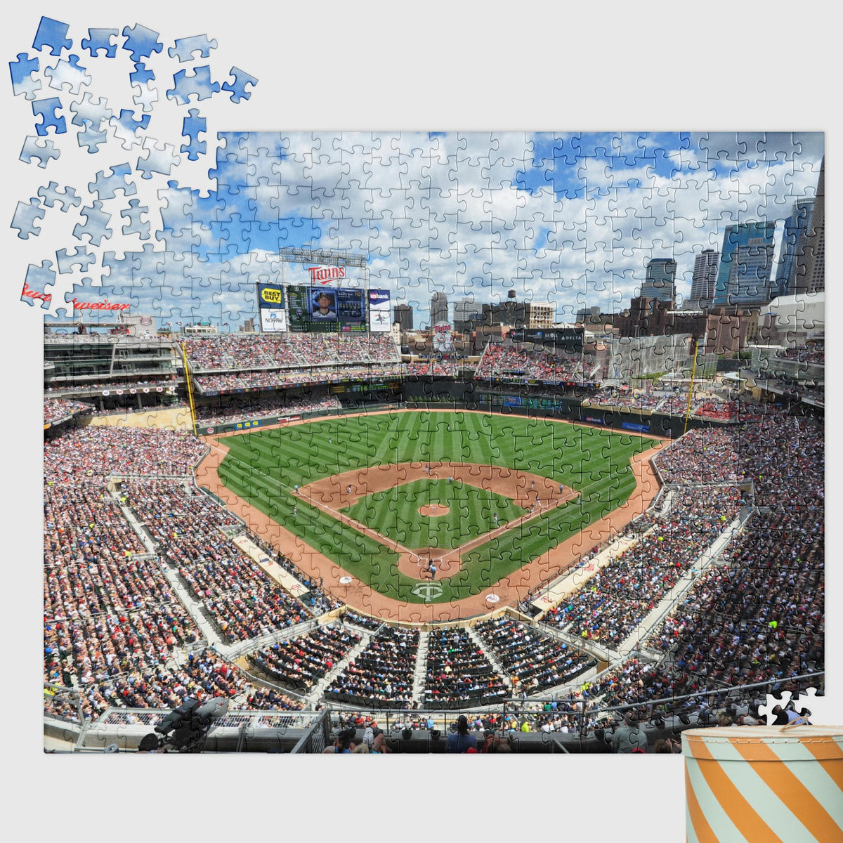 Minnesota Twins - Target Field Puzzle - Stadium Vagabond