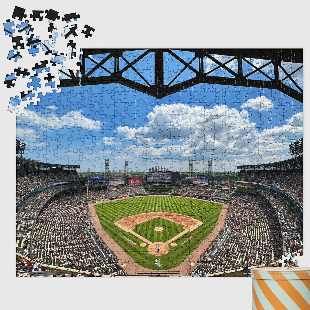 Chicago White Sox Comiskey Park Puzzle - Stadium Vagabond