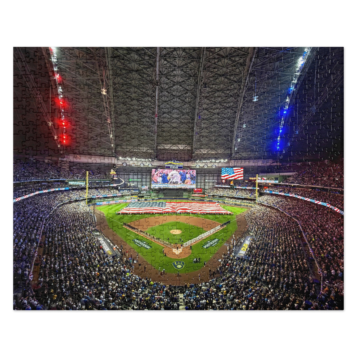 Milwaukee Brewers American Family Field puzzle - Stadium Vagabond