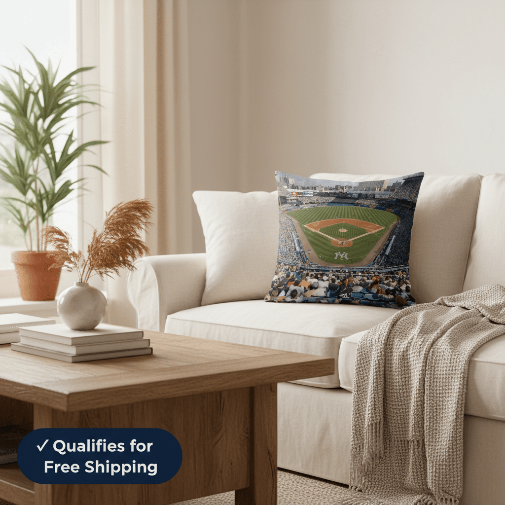 New York Yankees Pillow- Legacy of the Bronx - Stadium Vagabond