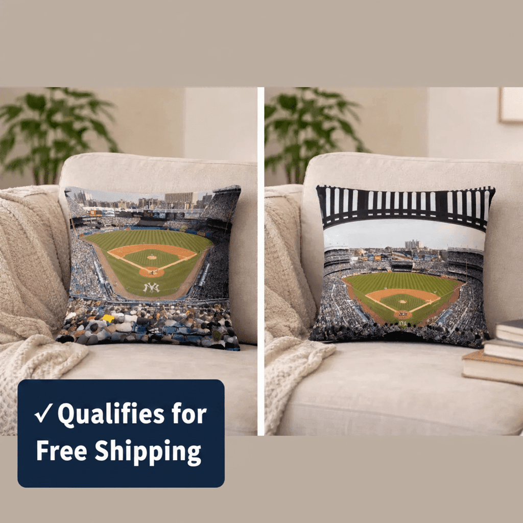 New York Yankees Pillow- Legacy of the Bronx - Stadium Vagabond
