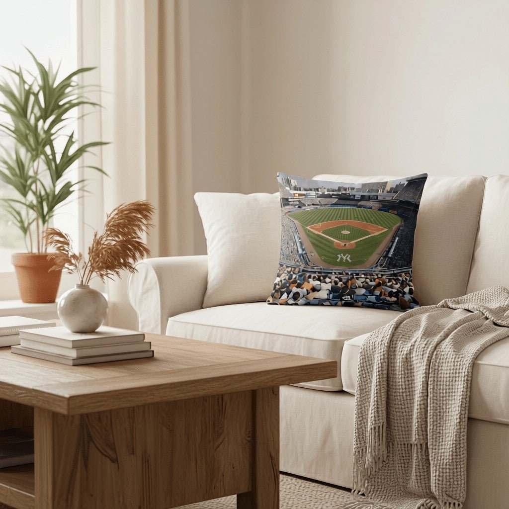 New York Yankees Pillow- Legacy of the Bronx - Stadium Vagabond