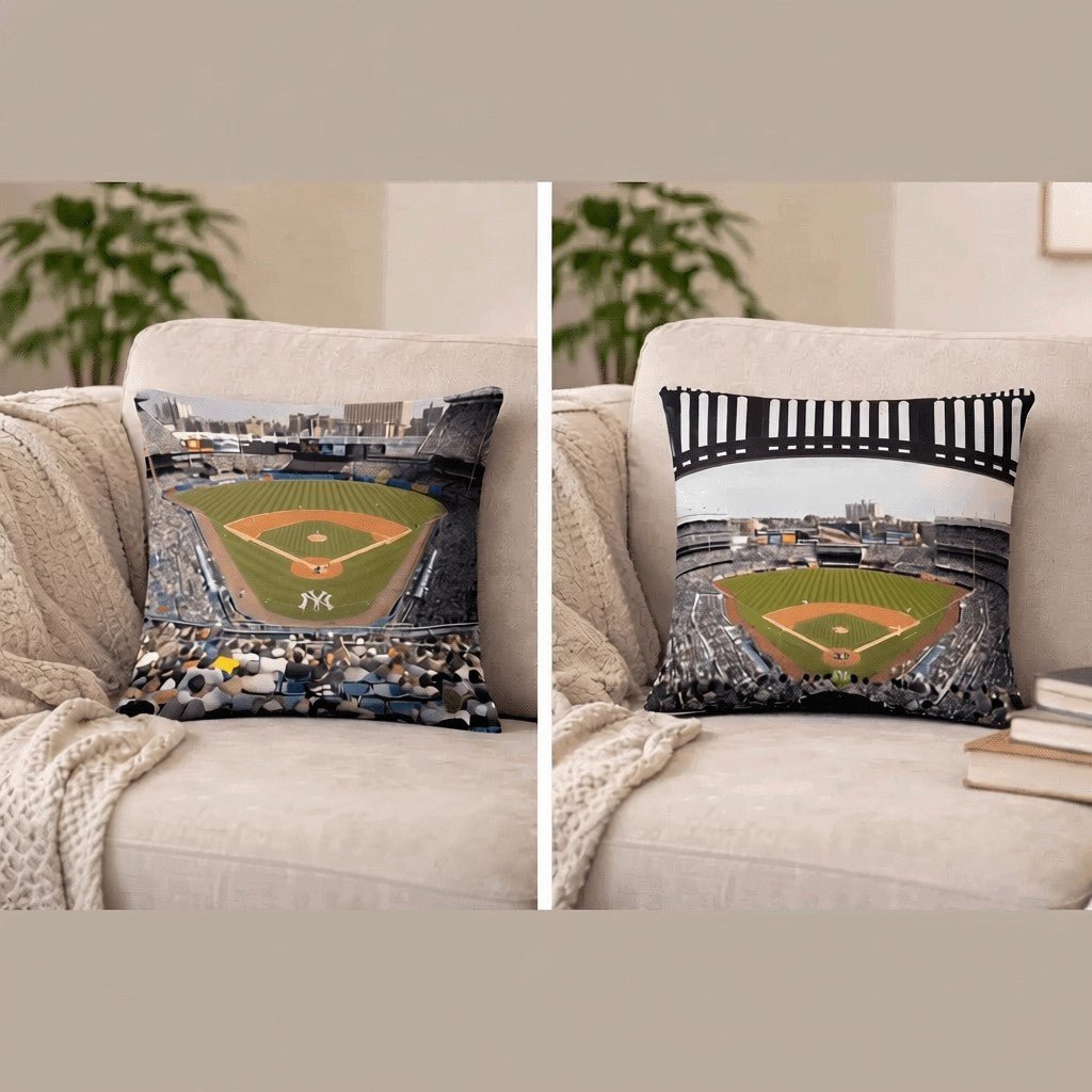 New York Yankees Pillow- Legacy of the Bronx - Stadium Vagabond